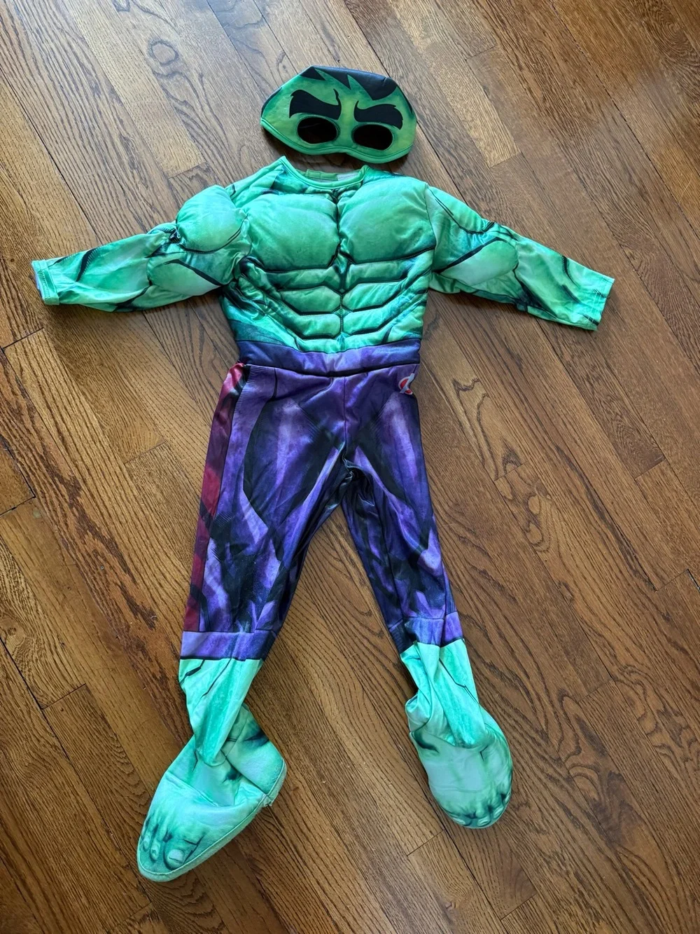 Marvel Hulk Toddler 2T Costume with Mask